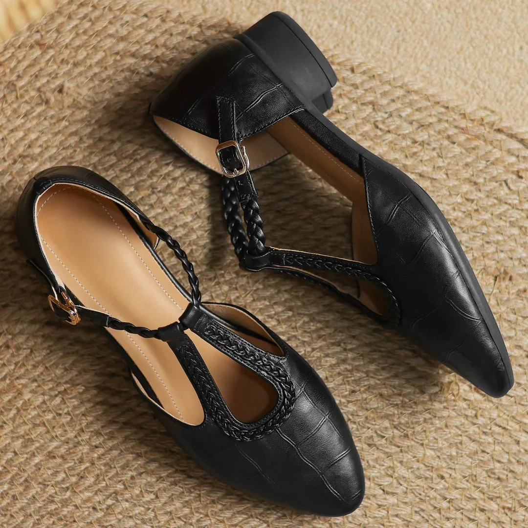 Elena™ | Orthopaedic Leather Shoes