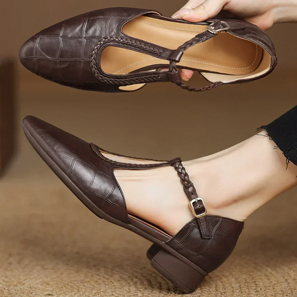 Elena™ | Orthopaedic Leather Shoes