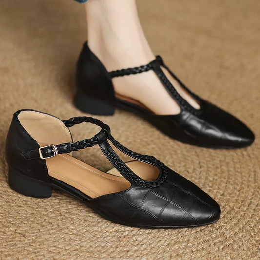 Elena™ | Orthopaedic Leather Shoes