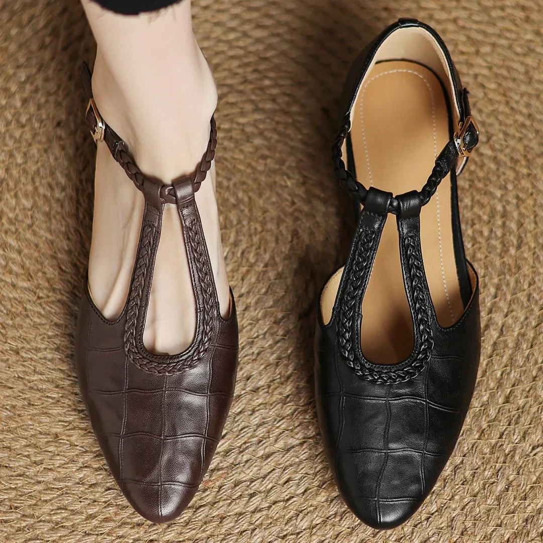 Elena™ | Orthopaedic Leather Shoes
