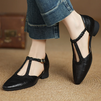 Elena™ | Orthopaedic Leather Shoes